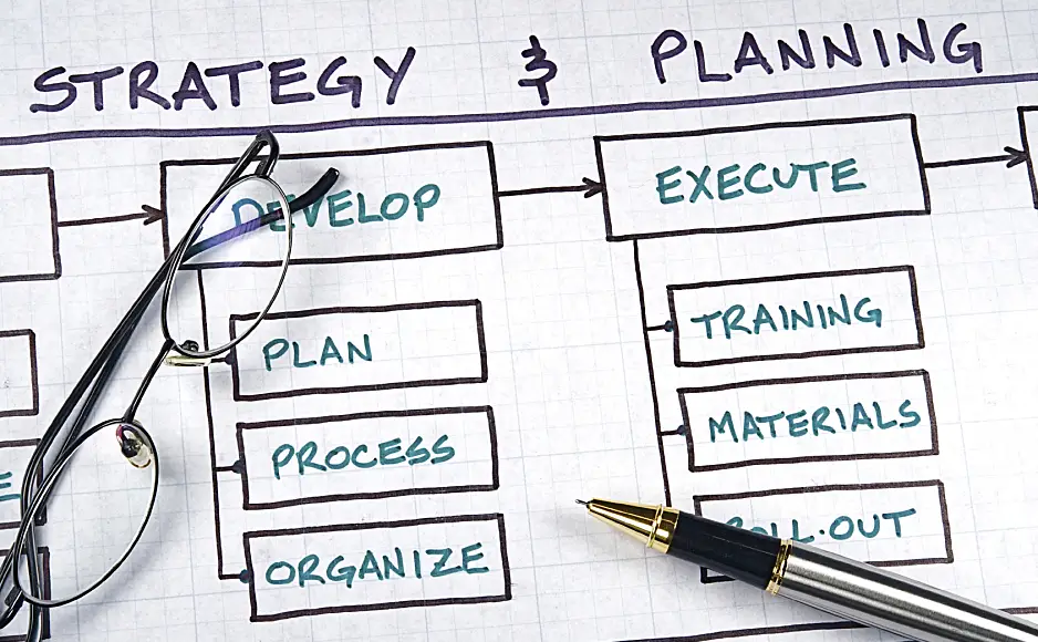 Strategy and planning step
